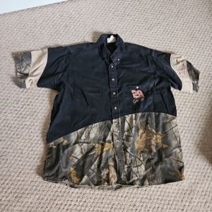 kevin harvick button up